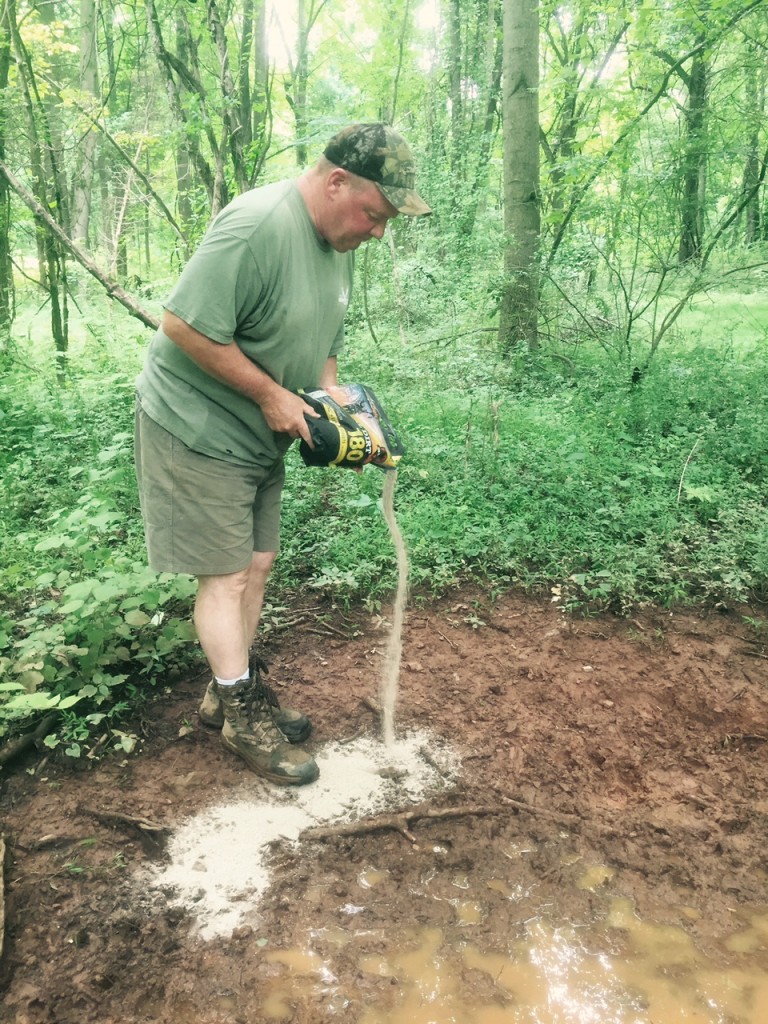 How To Build Summer Mineral Licks For Deer Big Deer