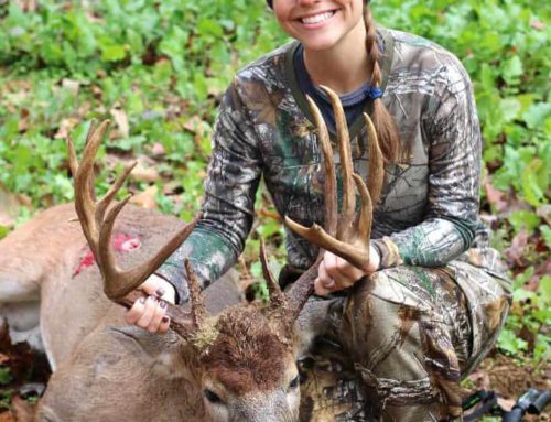 Kentucky: Lady’s First Bow Buck Scores 180”